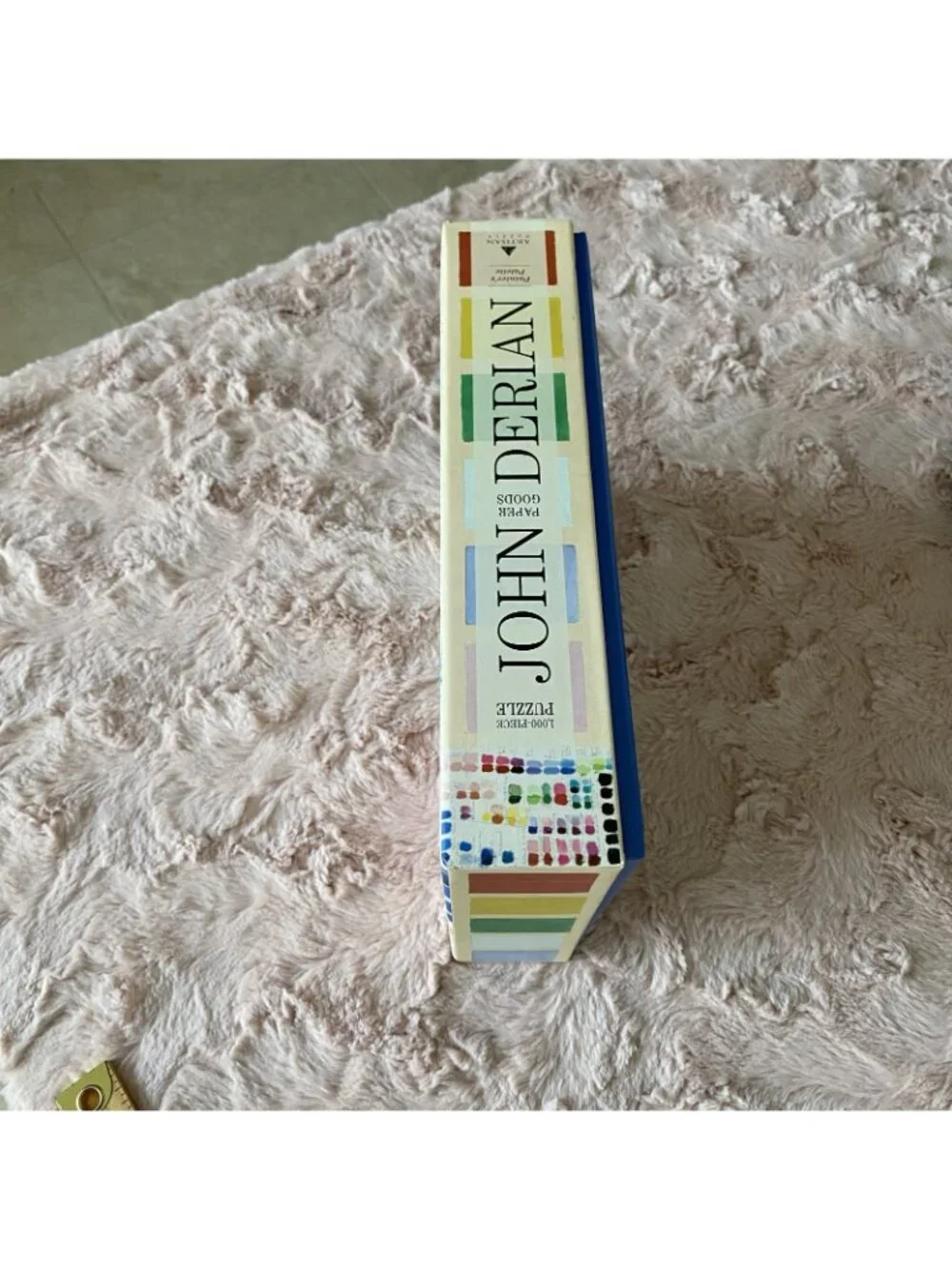 COMPLETE John Derian Painter's Palette 1,000-Piece Puzzle Artisan 18x26